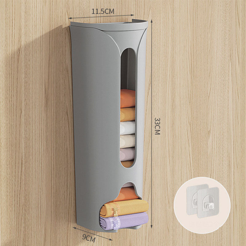 Storify Wandmontierte Socken- und Unterwäsche-Aufbewahrungsbox | Platzsparende Organisation | Moderner Ordnungshelfer