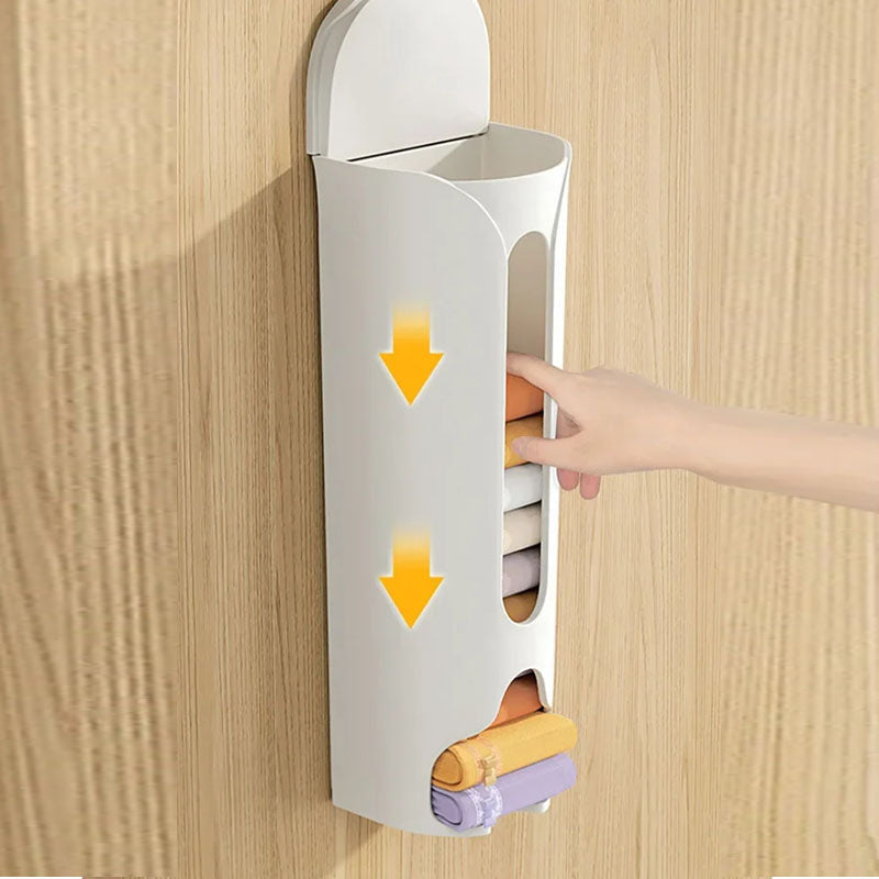 Storify Wandmontierte Socken- und Unterwäsche-Aufbewahrungsbox | Platzsparende Organisation | Moderner Ordnungshelfer