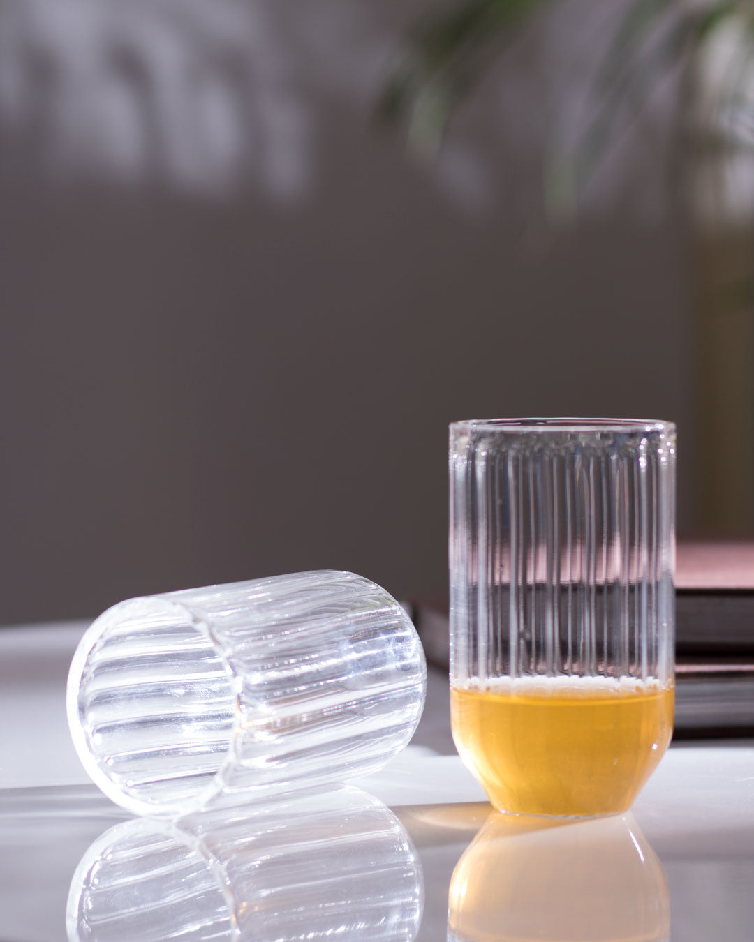 Vitralis Tumbler-Set | Elegantes Design | Hochwertiges Glas | Set aus 2 | Ideal für Cocktails & Getränke