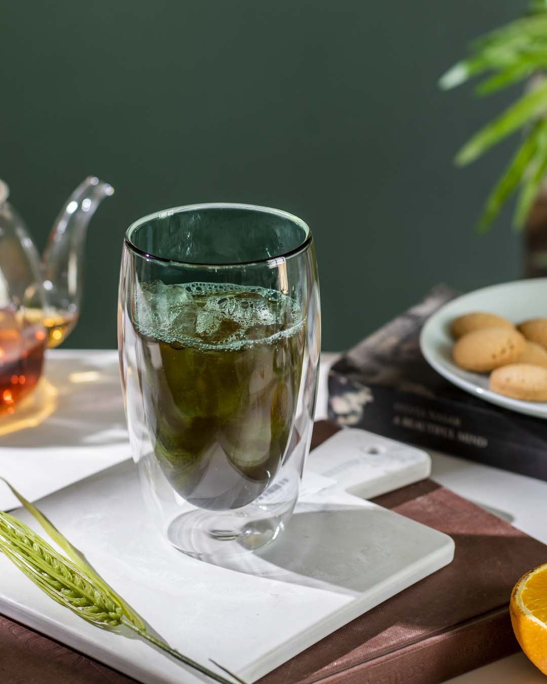 GreenTherm Doppelwandglas | Isolierendes Design | Hitzebeständig & Stilvoll