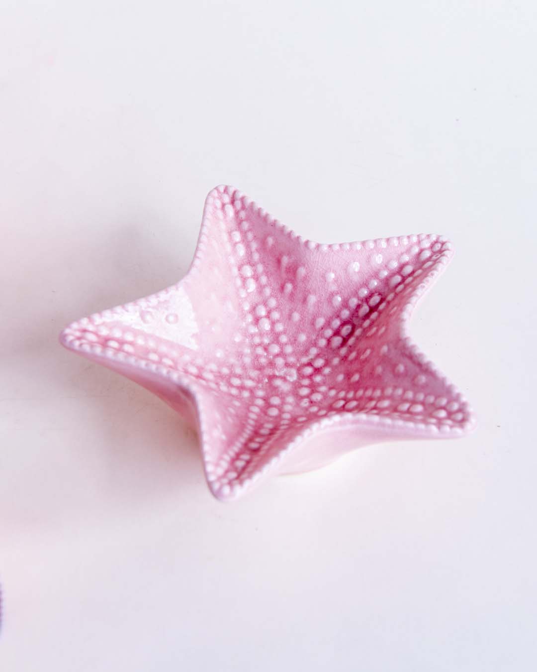 CoralBliss Seestern Nuss-Schalen | Set aus 3 | Rosa Design | Dekorativ & Vielseitig