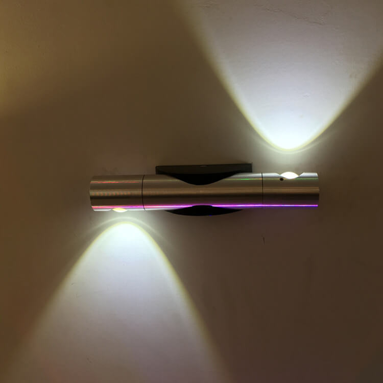 CylindraGlow LED Wandleuchte | Modernes Rotierendes Design | Aluminium Zylinder | Farbwahl | 2-6W