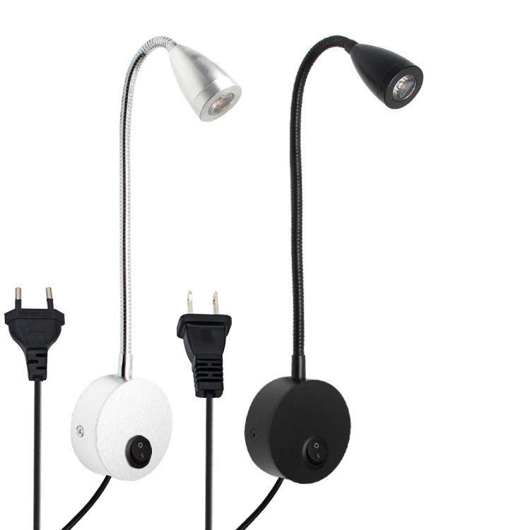 Flexora Moderne LED Leselampe | Rotierbares Wandspotlight | Flexibler Arm | Perfekt für Schlafzimmer & Büros