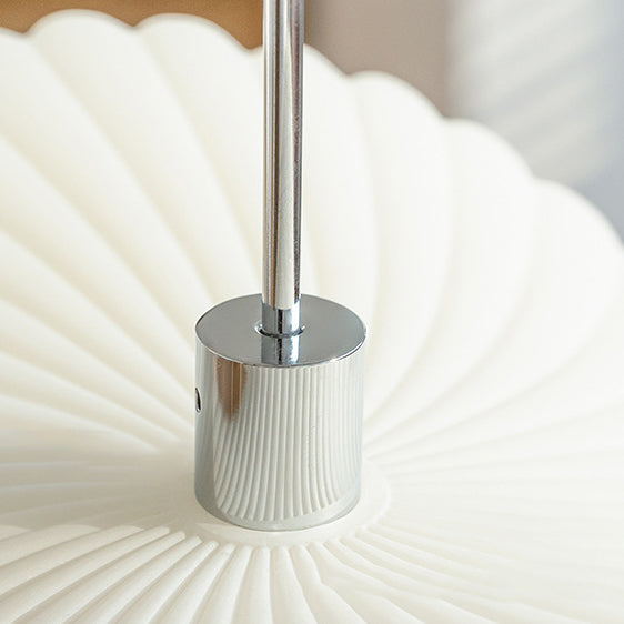 LotusGlow LED Pendelleuchte im Art-Deco-Stil | Gefalteter Harz-Lampenschirm | Elegantes Design für Wohnzimmer