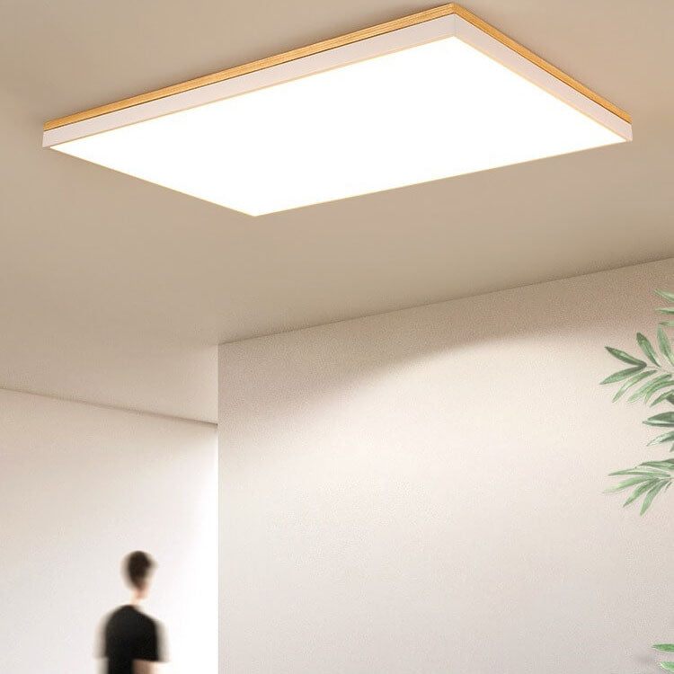 NordSphere LED Deckenleuchte | Nordic Design | Massivholz | Quadratisch & Rechteckig | Dimmbar | Warm- & Weißlicht