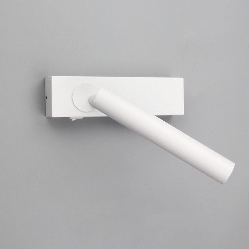 LumeFocus Rechteckige LED Wandleuchte | Verstellbarer Winkel | Minimalistisches Design | Leselampe | Warmes Licht