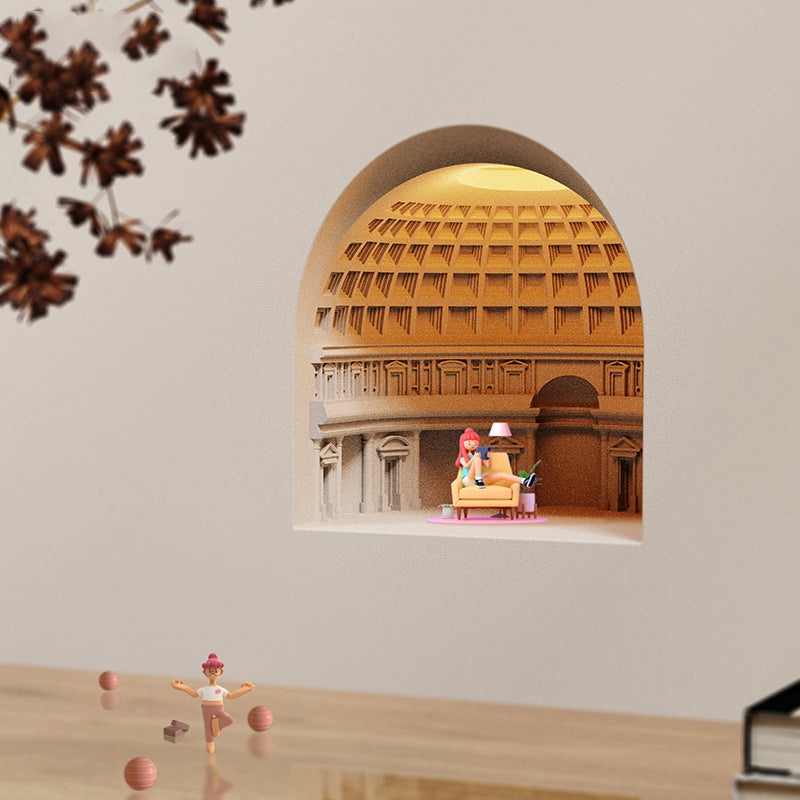 Illumora LED Wandleuchte | Eingebaute Gipslampe mit Sensor | Warmlicht | Modernes Design für Schlafzimmer