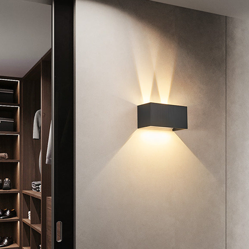 LuxaBeam Minimalistische Aluminium Wandlampe | Verstellbarer LED Lichtstrahl | Leselampe | Modernes Design | Wandbeleuchtung