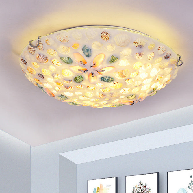 ScandiSphere LED Deckenleuchte | Skandinavisches Design | 2/3/4 Lichter | Flush Mount | Wohnzimmerbeleuchtung