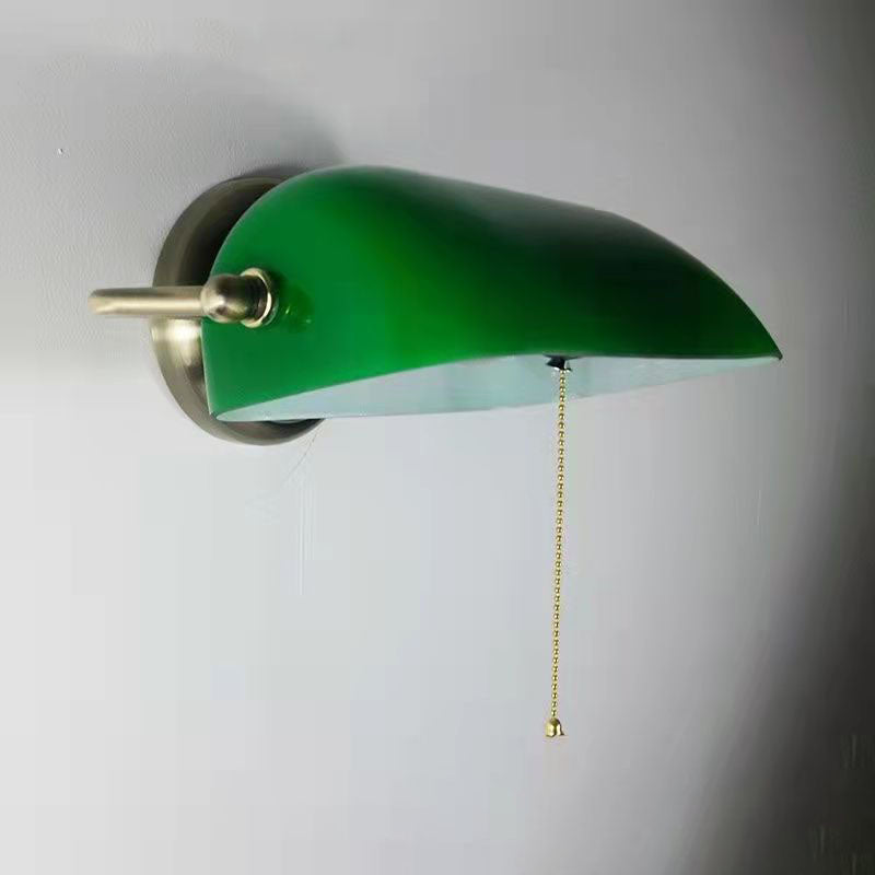 Zippella Vintage Glas Eisen Wandleuchte | Rundes 1-Licht Design | Dekorative Beleuchtung | Stilvoll und Vielseitig