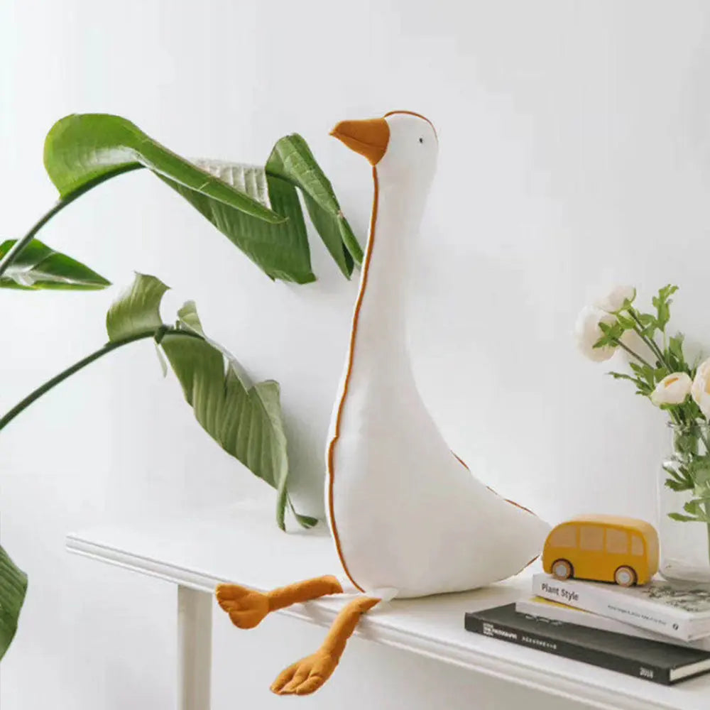 GooseHug Kuscheltier Gans | Weiches Plüschtier | Perfekter Komfort für Kinder | Verschiedene Größen