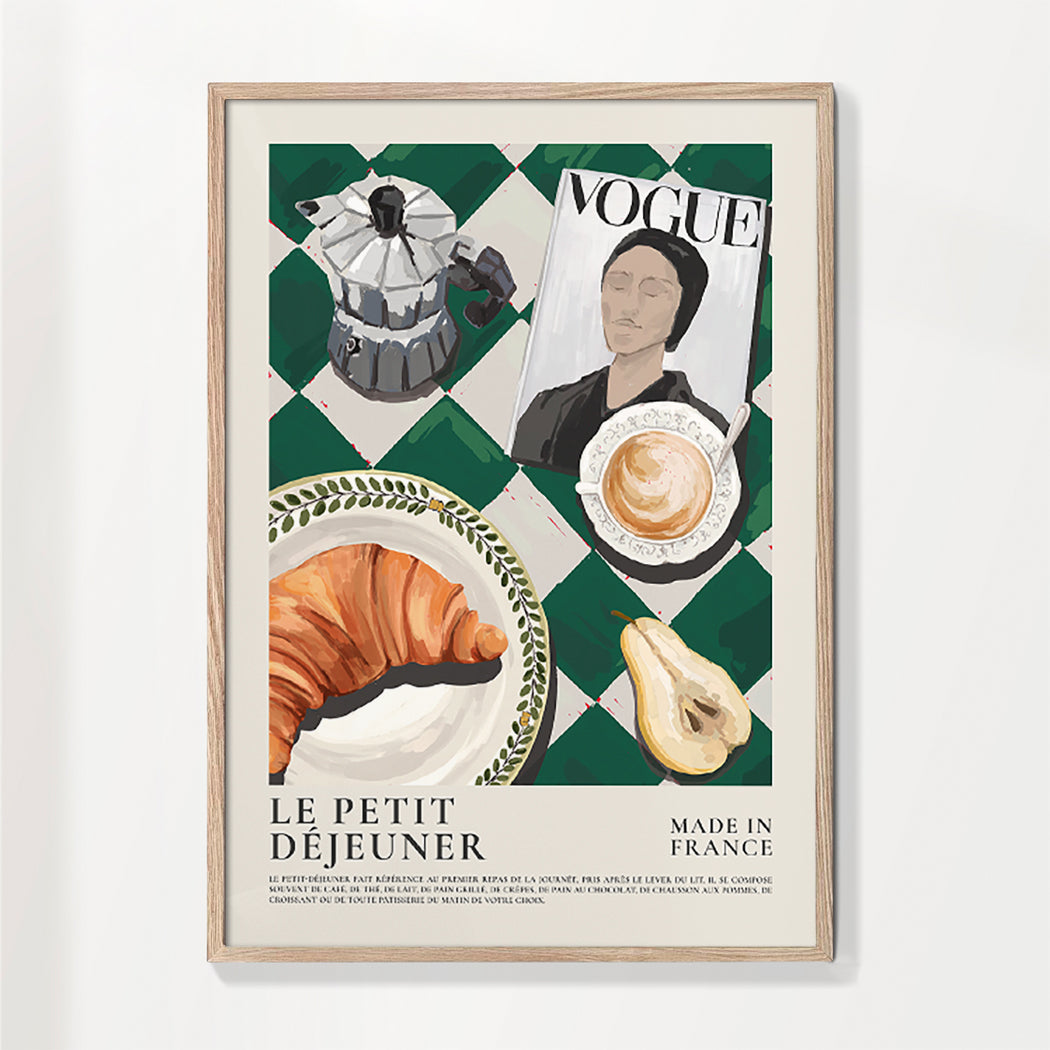 PetitCharm Französisches Frühstücksset | Handgefertigt in Frankreich | Elegantes Geschirrset für Genießer