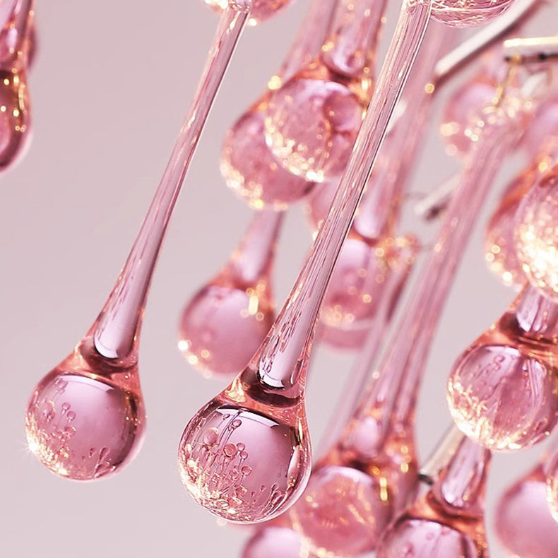 CrystalBliss Luxuriöser Kronleuchter | Glas | Aluminium | 6/8/10/14-Lichter | Zweig-Design | Perfekt für Esszimmer