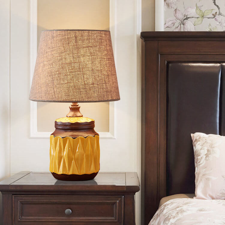 LunaraVive Ceramic LED Tischlampe | Modernes Design | Stimmungsvolles Leselicht | Deko für Zuhause