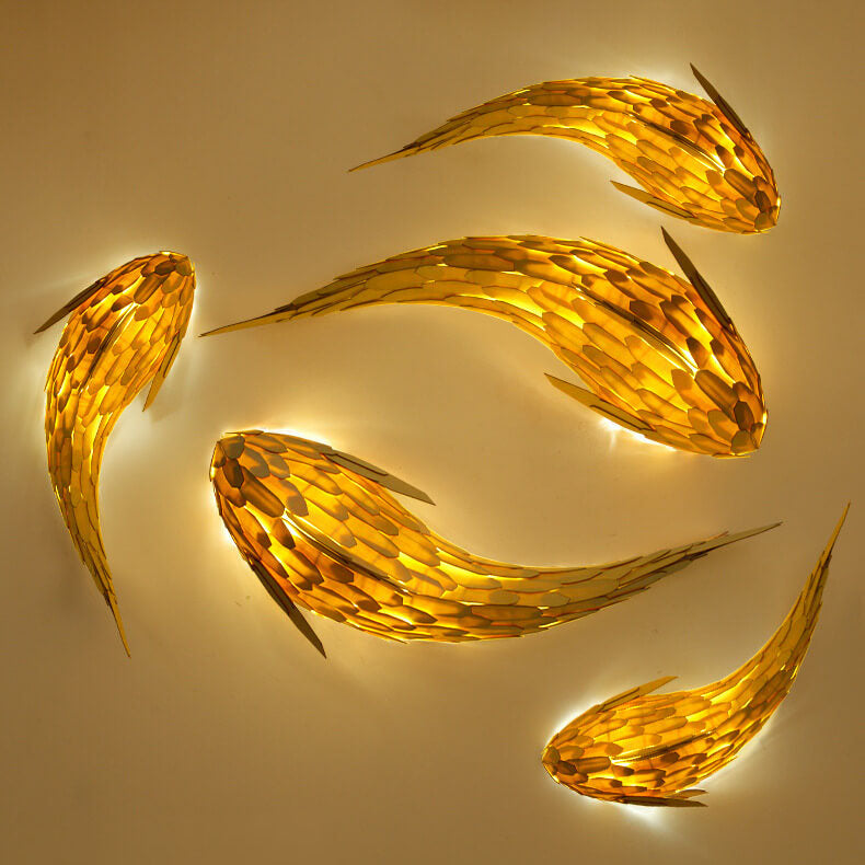 Artivion Moderne Deko-Wandleuchte aus Lindenholz | 2/4 Lichtoptionen | Elegantes Design | Perfekt für Wohnzimmer & Flur