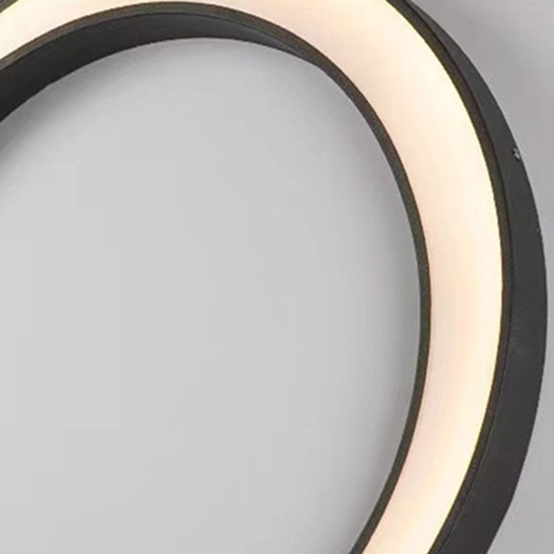 Creslight Minimalistische LED Wandleuchte | Edelstahl Halbmond-Design | Wasserdicht | Außenbeleuchtung