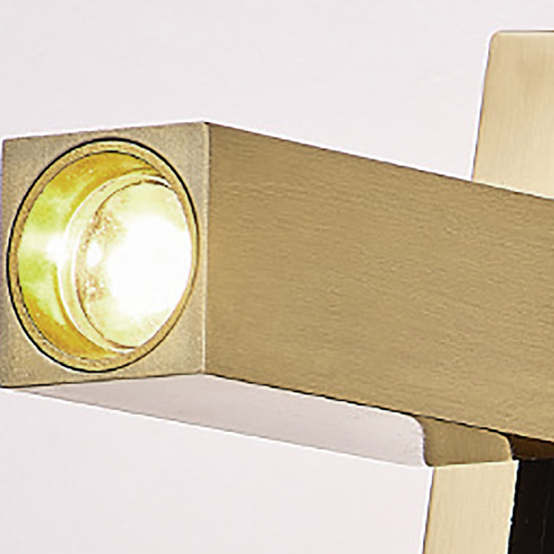 LineaGlow Minimalistische LED Wandleuchte | Rechteckiges Aluminium-Design | Mit Schalter & USB-Option