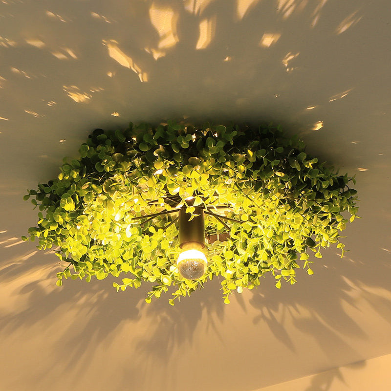 LeafLume Deckenleuchte | Kreatives Pflanzen-Design | Flush Mount | Natürliche Eleganz für moderne Räume