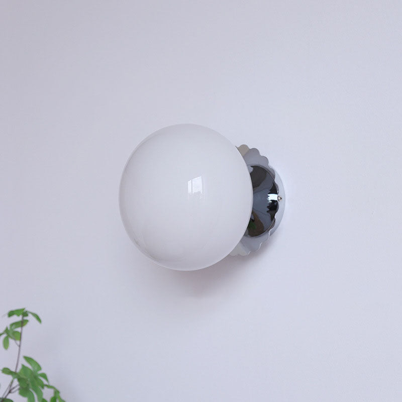 BrightVintage Minimalist Wandleuchte | Eisen & Glas | Modernes Vintage-Design