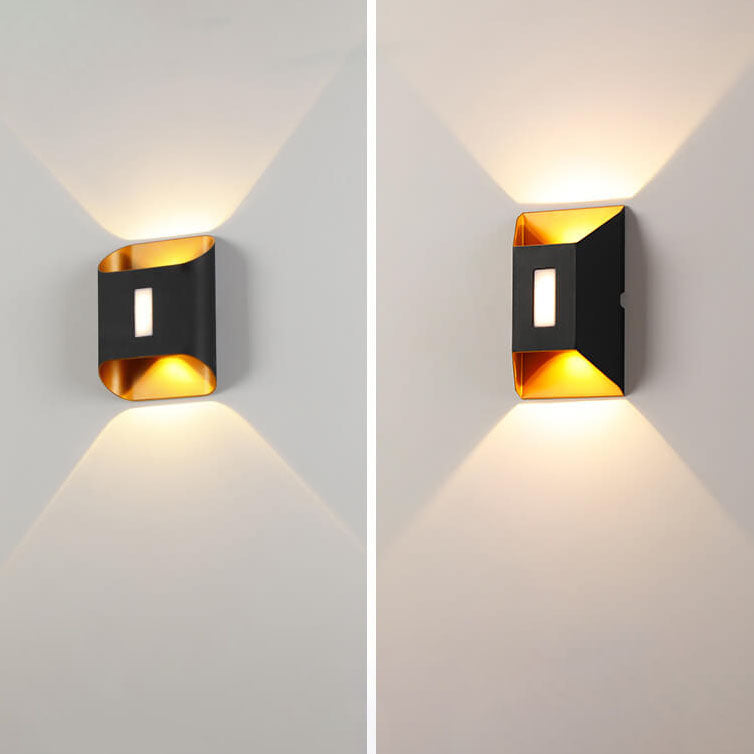 Luxorma ArcLume Außenwandleuchte | Modernes Design | Wasserdicht | Aluminium | LED für Terrassen