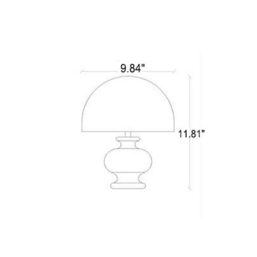 ZenSphere Japanische Vintage Tischlampe | Massivholz & Stoffschirm | Wabi-Sabi Design | 1-flammig | Deko für Zuhause