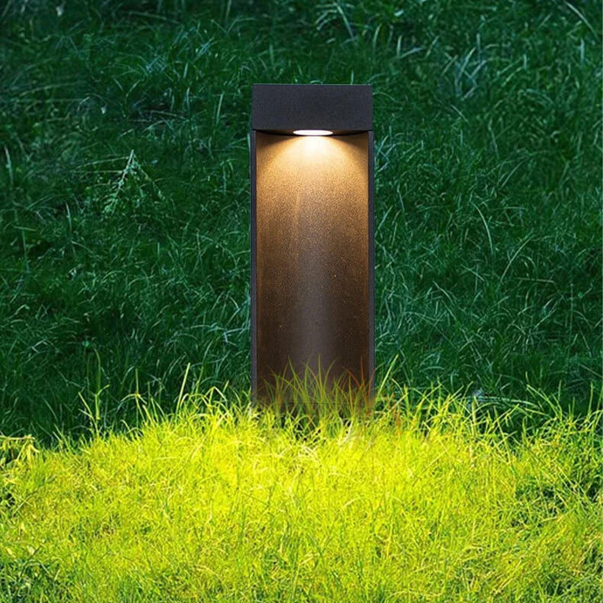 LumiPath Modern Square LED Gartenlampe | Aluminium | Outdoor Wegeleuchte | Energiesparend
