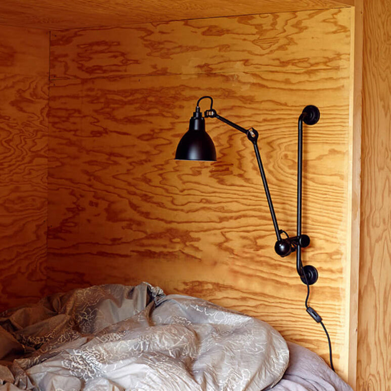 Brayden Industrial Vintage Eisen Wandlampe mit Schwenkarm | 1-Licht | Retro Design | Flexibel | Stimmungslicht für Zuhause