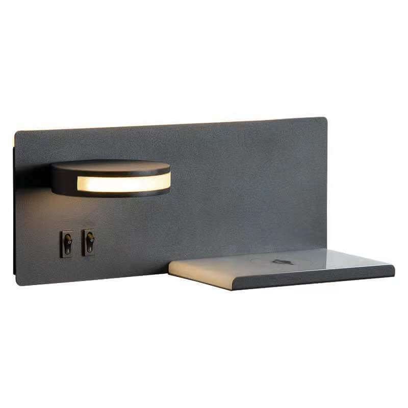 LumiSmart USB LED Wandleuchte | Modernes Design | Flaches Leselicht mit Warmweiß | Intelligente Wandbeleuchtung