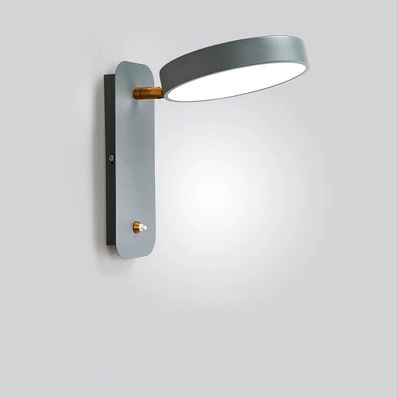 LumaSwitch Nordic LED Wandleuchte | Drehbar | 3 Lichtfarben | Leselampe | Minimalistisches Design