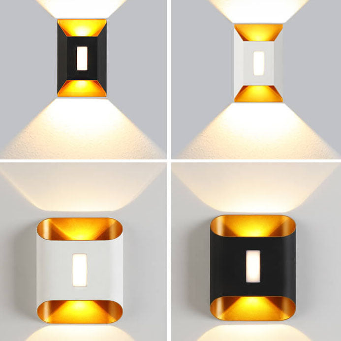 Luxorma ArcLume Außenwandleuchte | Modernes Design | Wasserdicht | Aluminium | LED für Terrassen