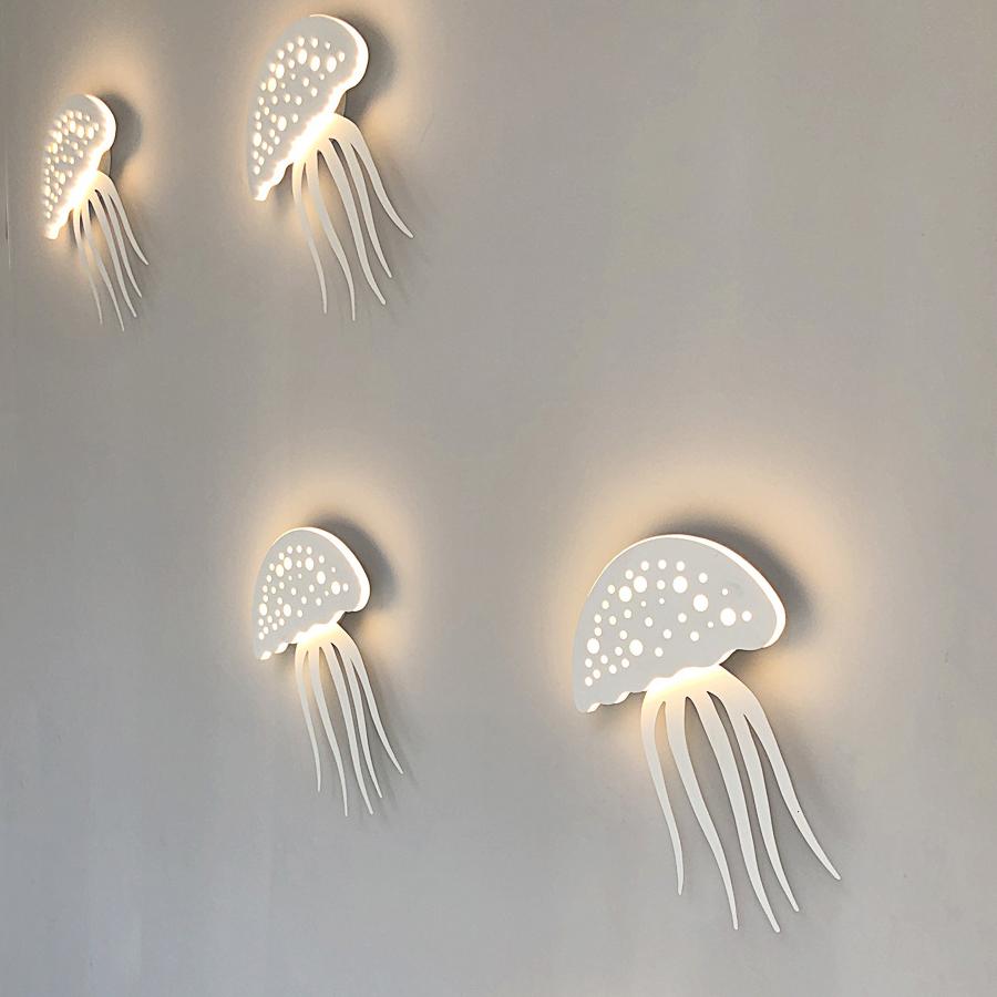 LumiQuell LED Wandleuchte | Kreatives Design | 1-flammig | Warm-, Weiß- & Neutrallicht | Moderne Wandbeleuchtung