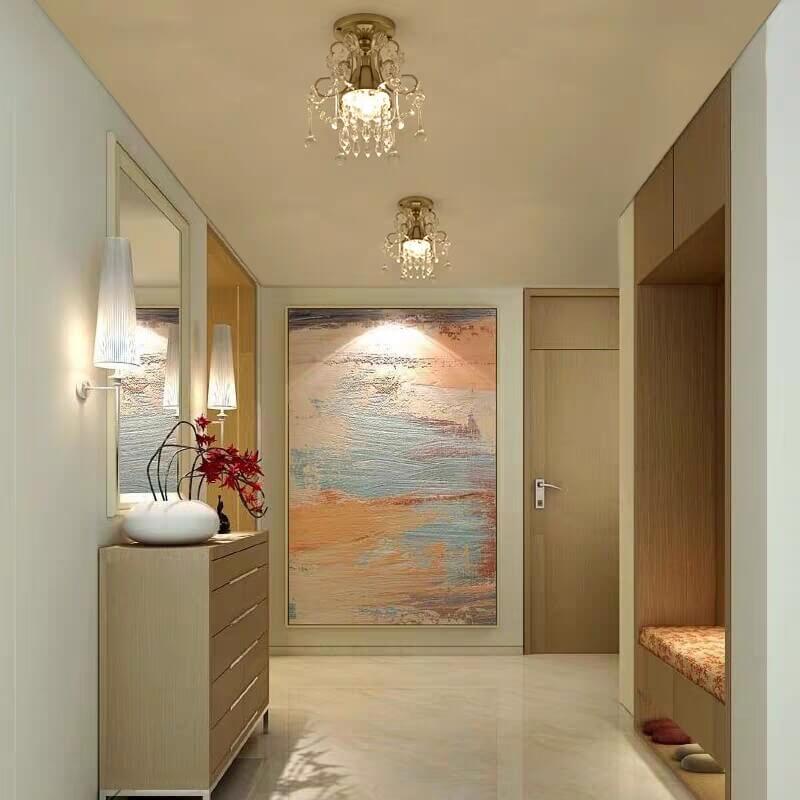 LuxeFlorale Kristallblüten LED Deckenleuchte | Semi-Flush Mount | 1/3 Lichter | Exquisite Beleuchtung für Zuhause