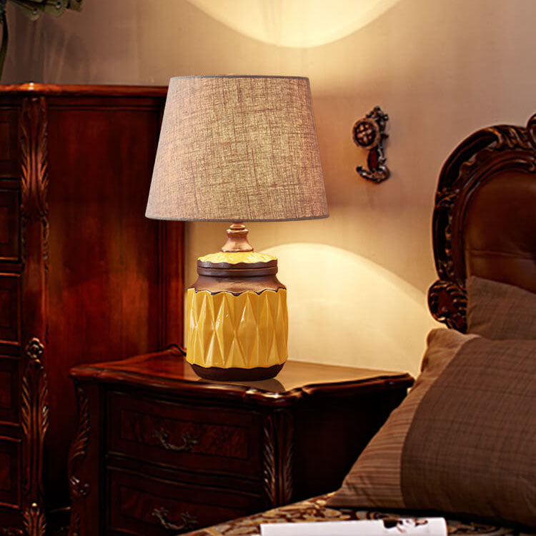 LunaraVive Ceramic LED Tischlampe | Modernes Design | Stimmungsvolles Leselicht | Deko für Zuhause