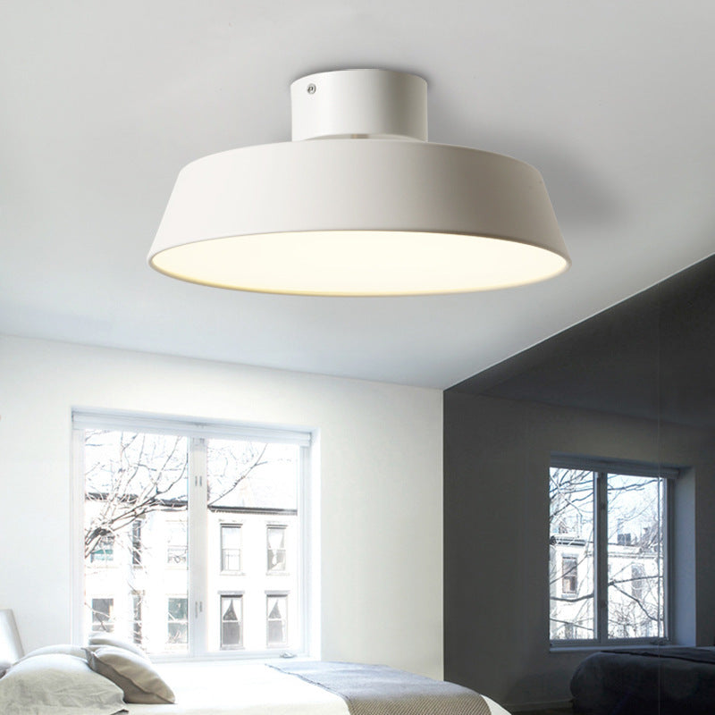 AuraDisk Nordic LED Deckenleuchte | Minimalistisches Runddesign | Aluminium | Flush Mount