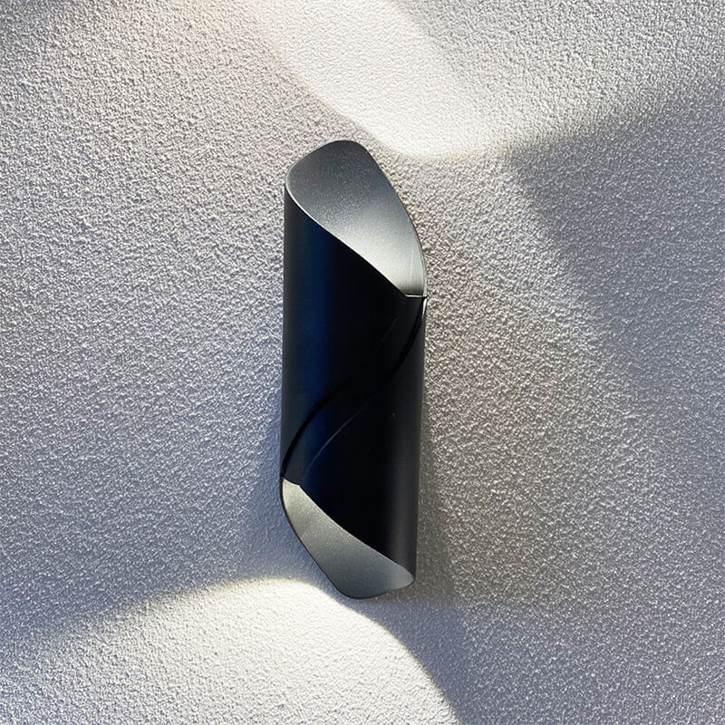 Spiranova Doppelkopf LED Wandleuchte | Nordic Spiral Design | Aluminium Spotlicht | Moderne Beleuchtung