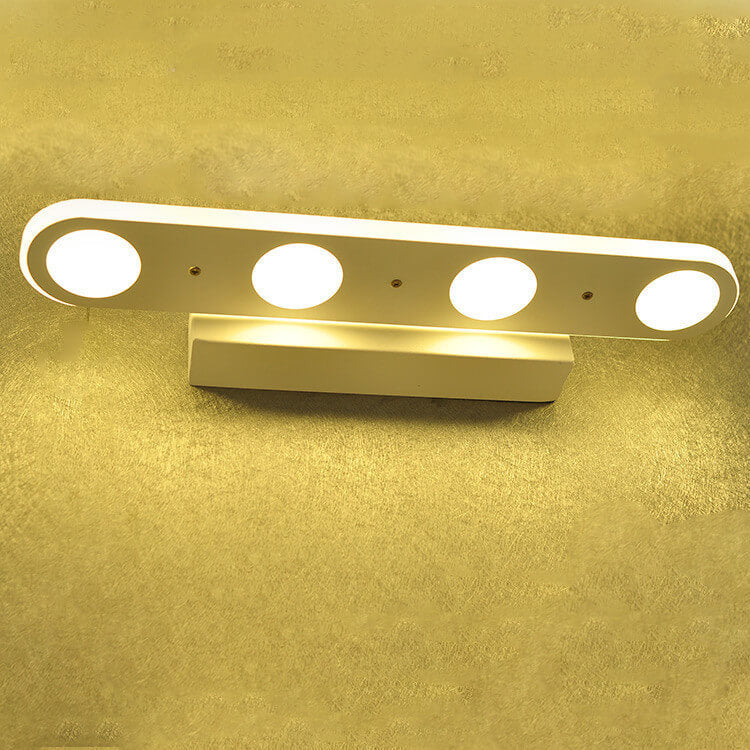 Ovalux BrightLine LED Wandleuchte | Modernes Design | Acryl-Optik | 4/6-flammig | Dimmbar