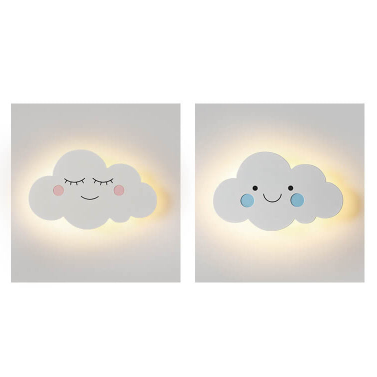 CloudLite Kreatives Emoji LED Kinder-Wandlicht | Verstellbare Lichtfarbe | Dekorative Beleuchtung