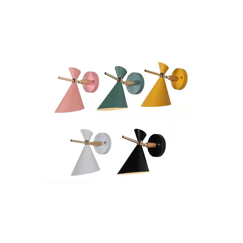 Hylora HornLight Wandleuchte | Nordisches Design | Einfache Eleganz | 1-flammig | Verschiedene Farben