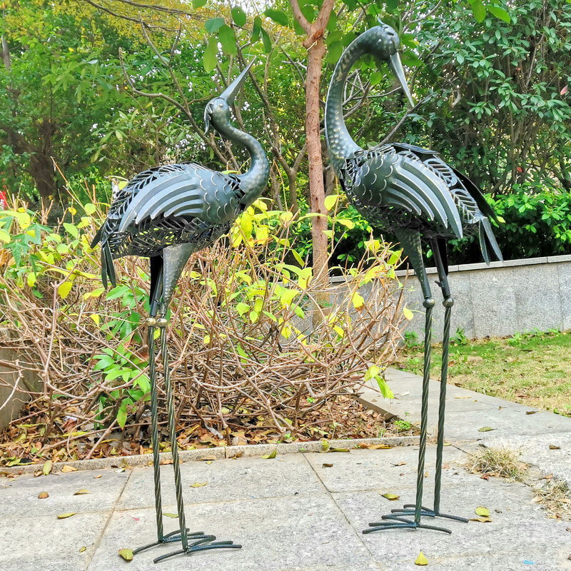 SolarCrane Tierfiguren LED Solar Gartenleuchte | Wasserdicht | Landschaftslicht für Terrasse & Außenbereich