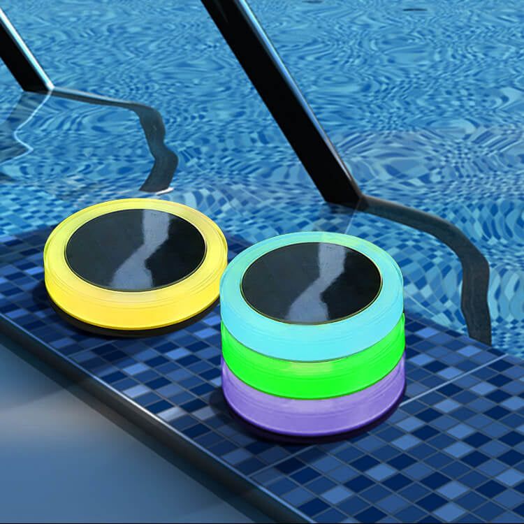 SolarisFloat LED Schwimmlicht | Solarbetrieben | Wasserdichte Beleuchtung für Pools und Gärten