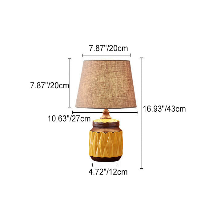 LunaraVive Ceramic LED Tischlampe | Modernes Design | Stimmungsvolles Leselicht | Deko für Zuhause