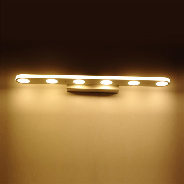 Ovalux BrightLine LED Wandleuchte | Modernes Design | Acryl-Optik | 4/6-flammig | Dimmbar