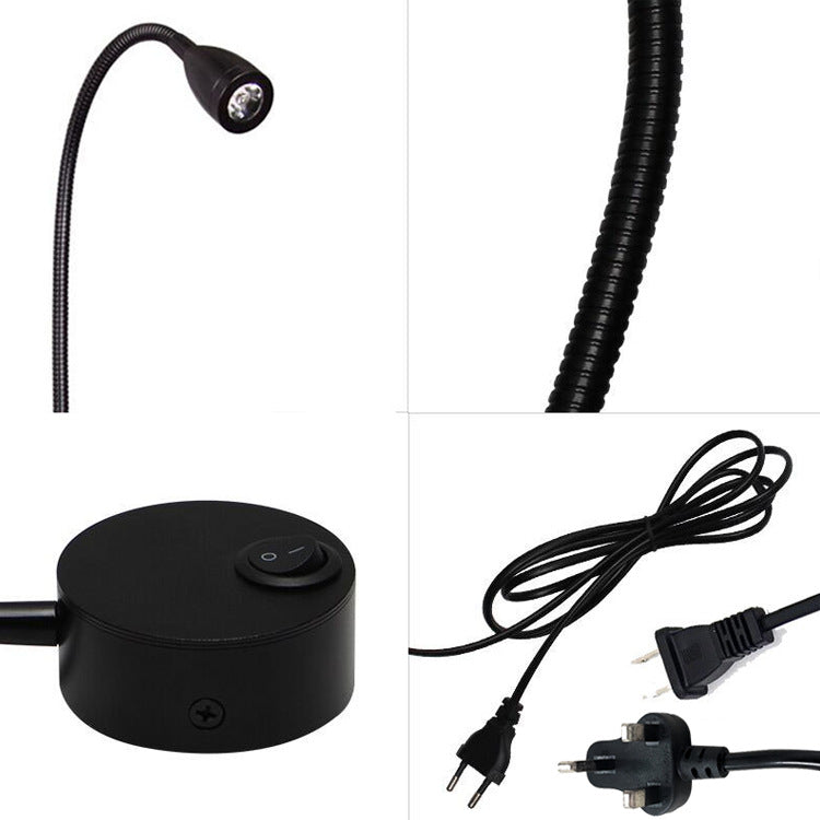 Flexora Moderne LED Leselampe | Rotierbares Wandspotlight | Flexibler Arm | Perfekt für Schlafzimmer & Büros