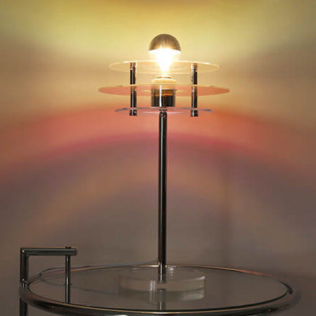 AstroVibe Moderne Acryl Tischlampe | Space-Saucer Design | Einzigartig | Stimmungsvolles Licht | Deko für Zuhause