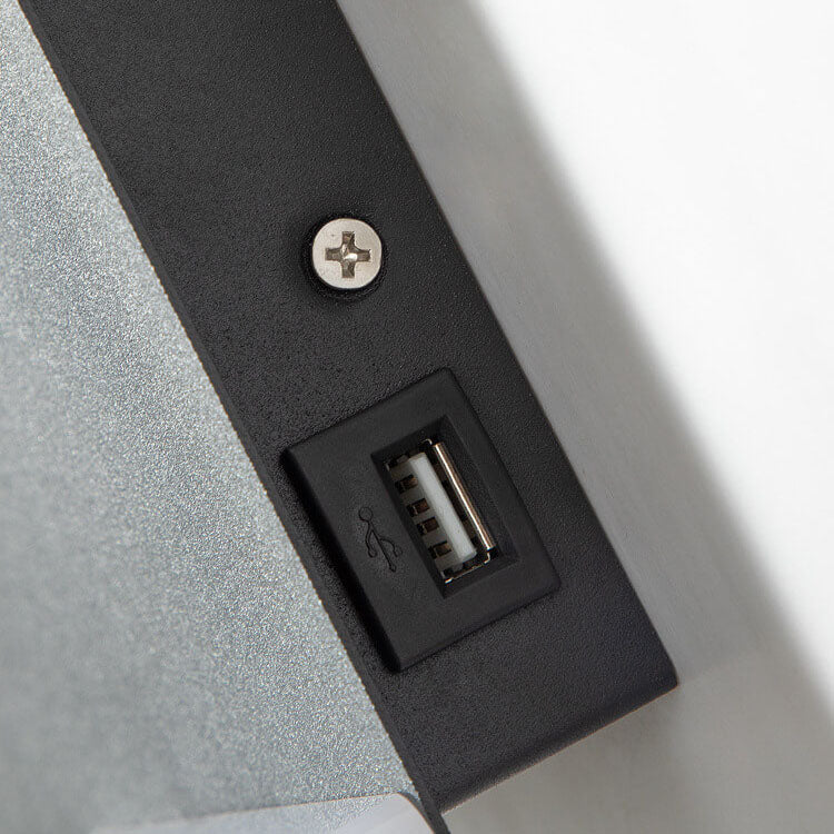 LumiSmart USB LED Wandleuchte | Modernes Design | Flaches Leselicht mit Warmweiß | Intelligente Wandbeleuchtung