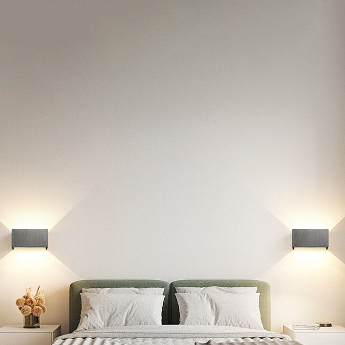 LuxaBeam Minimalistische Aluminium Wandlampe | Verstellbarer LED Lichtstrahl | Leselampe | Modernes Design | Wandbeleuchtung