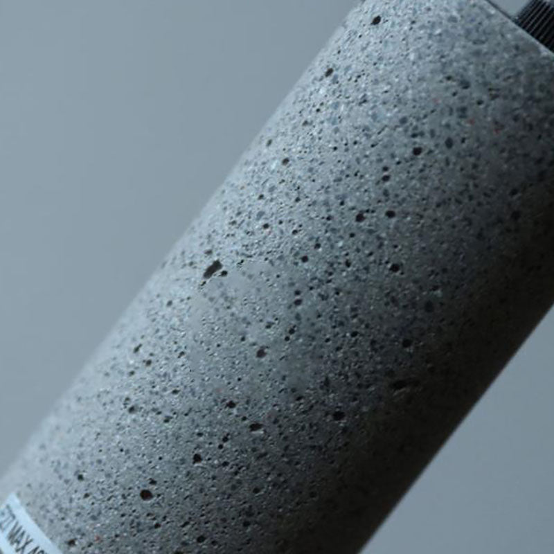 UrbanTaper Industrial Design Zement Pendelleuchte | Zylindrische Form | Moderner Look | Perfekt für Wohnzimmer