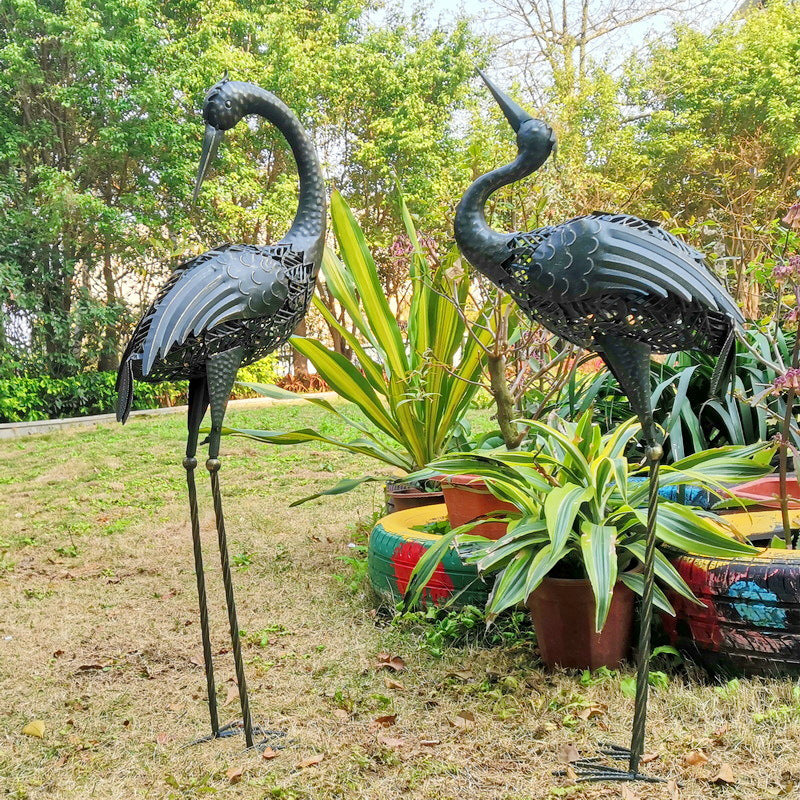 SolarCrane Tierfiguren LED Solar Gartenleuchte | Wasserdicht | Landschaftslicht für Terrasse & Außenbereich