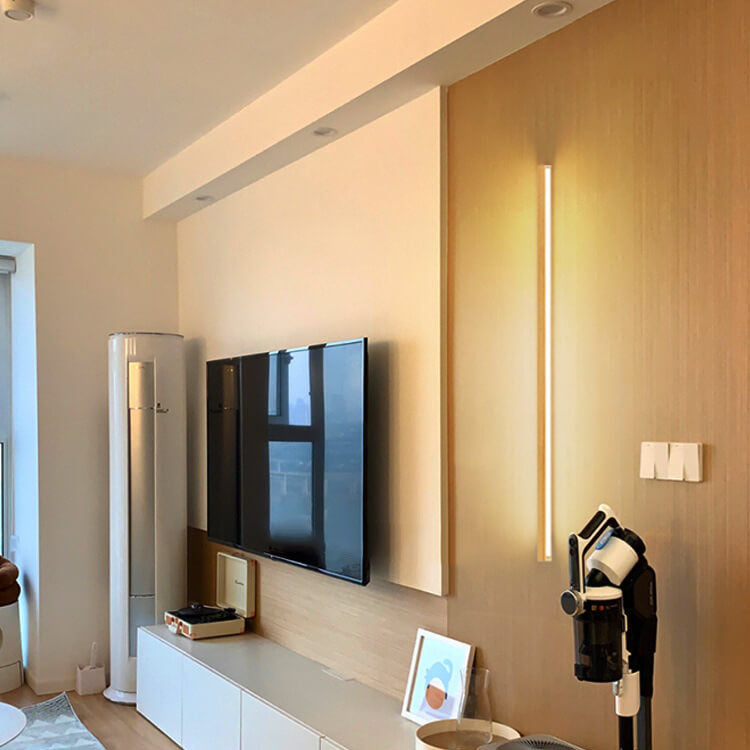 ZenBeam Japanische LED Wandleuchte | Massivholz Design | Moderne Akzentbeleuchtung