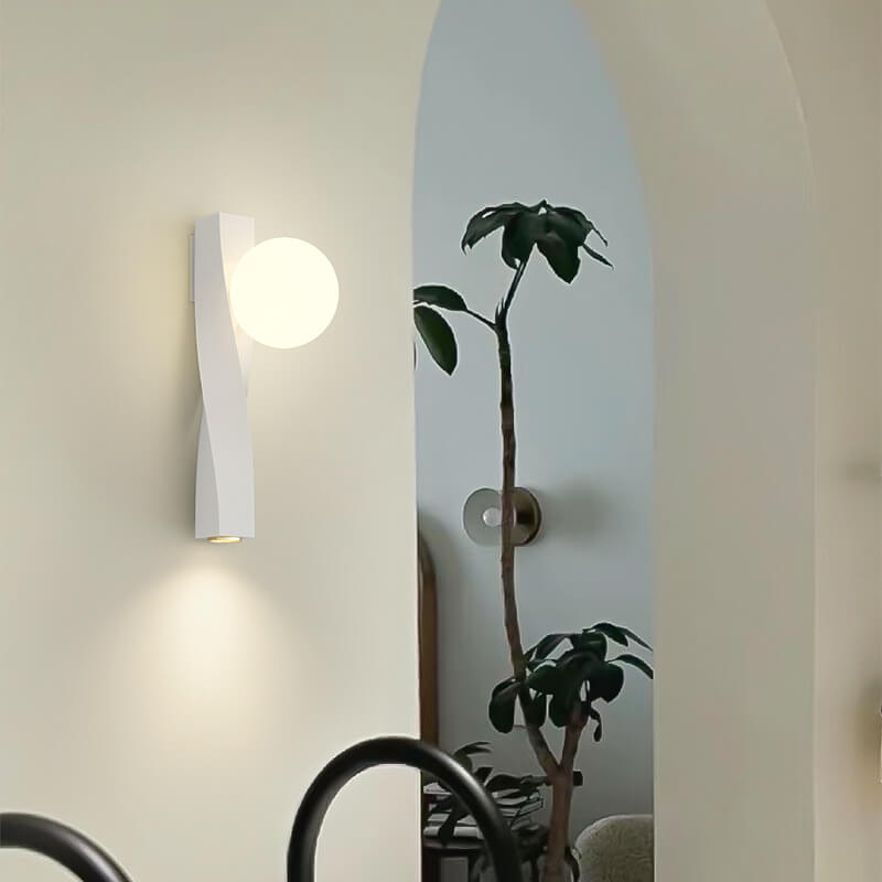 VetraNova Wandleuchte | Nordisches Minimalistisches Design | LED Wandlampe | Elegantes Stimmungslicht